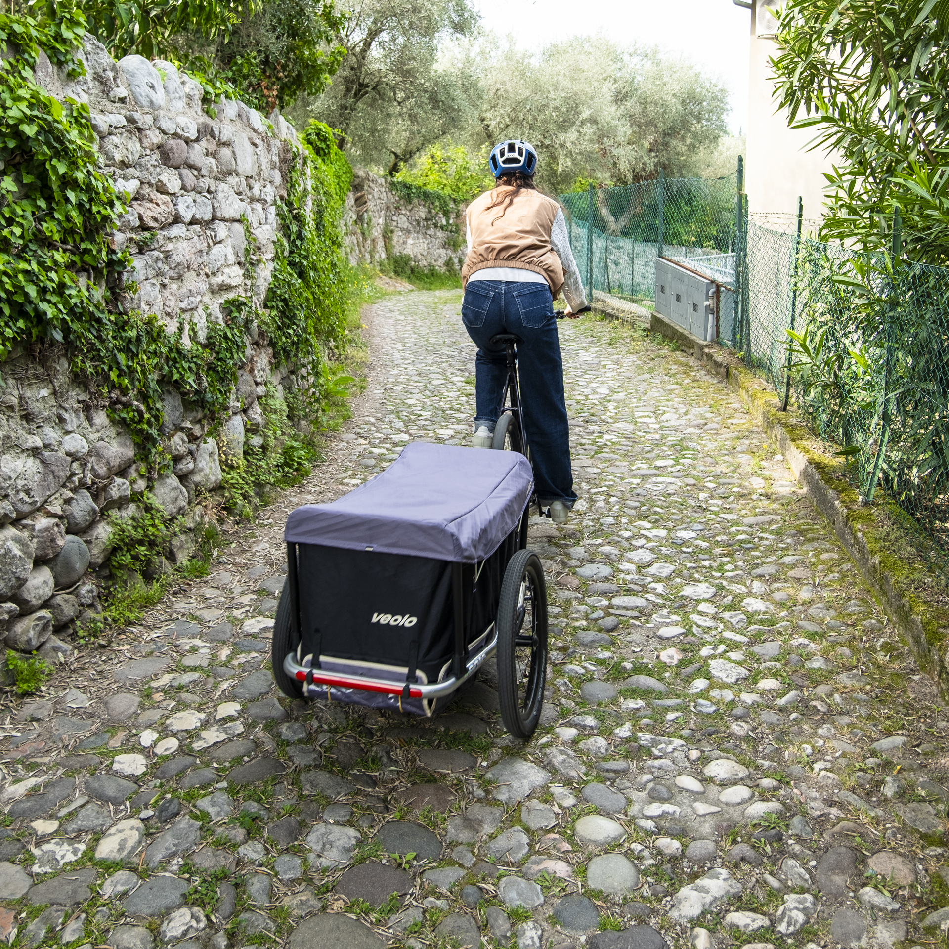 veolo Box 2.0 wetterfeste Transportbox für den Trailer 2.0