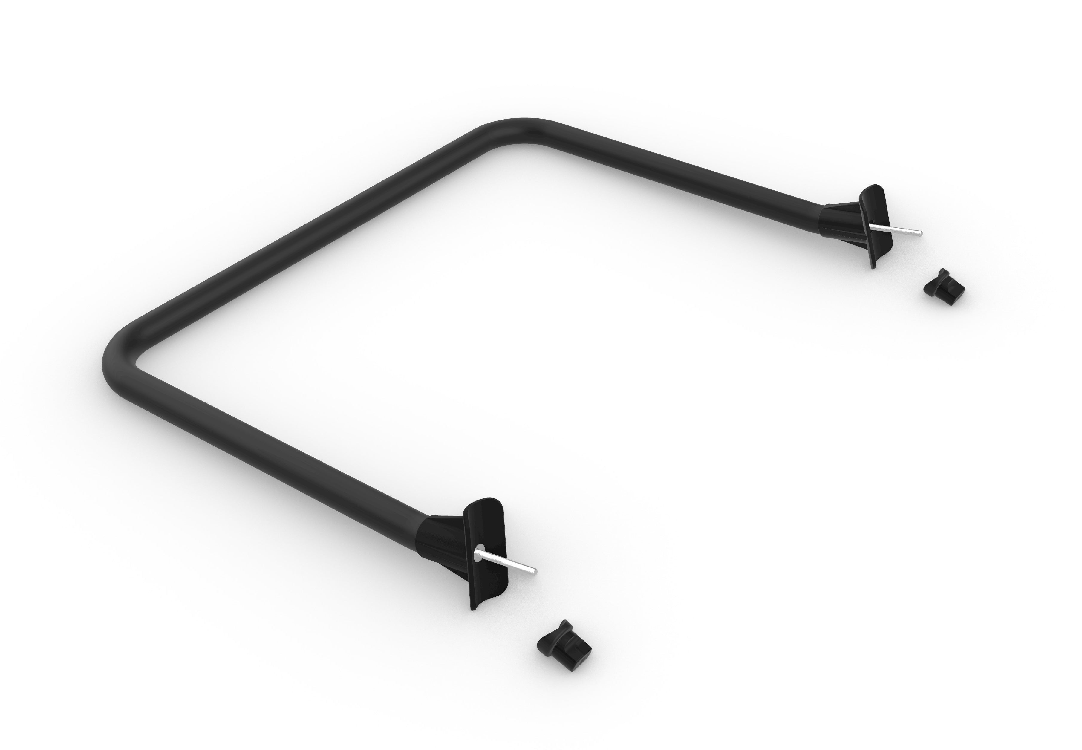 Packbügel für sperriges Fahrradanhänger-Gepäck