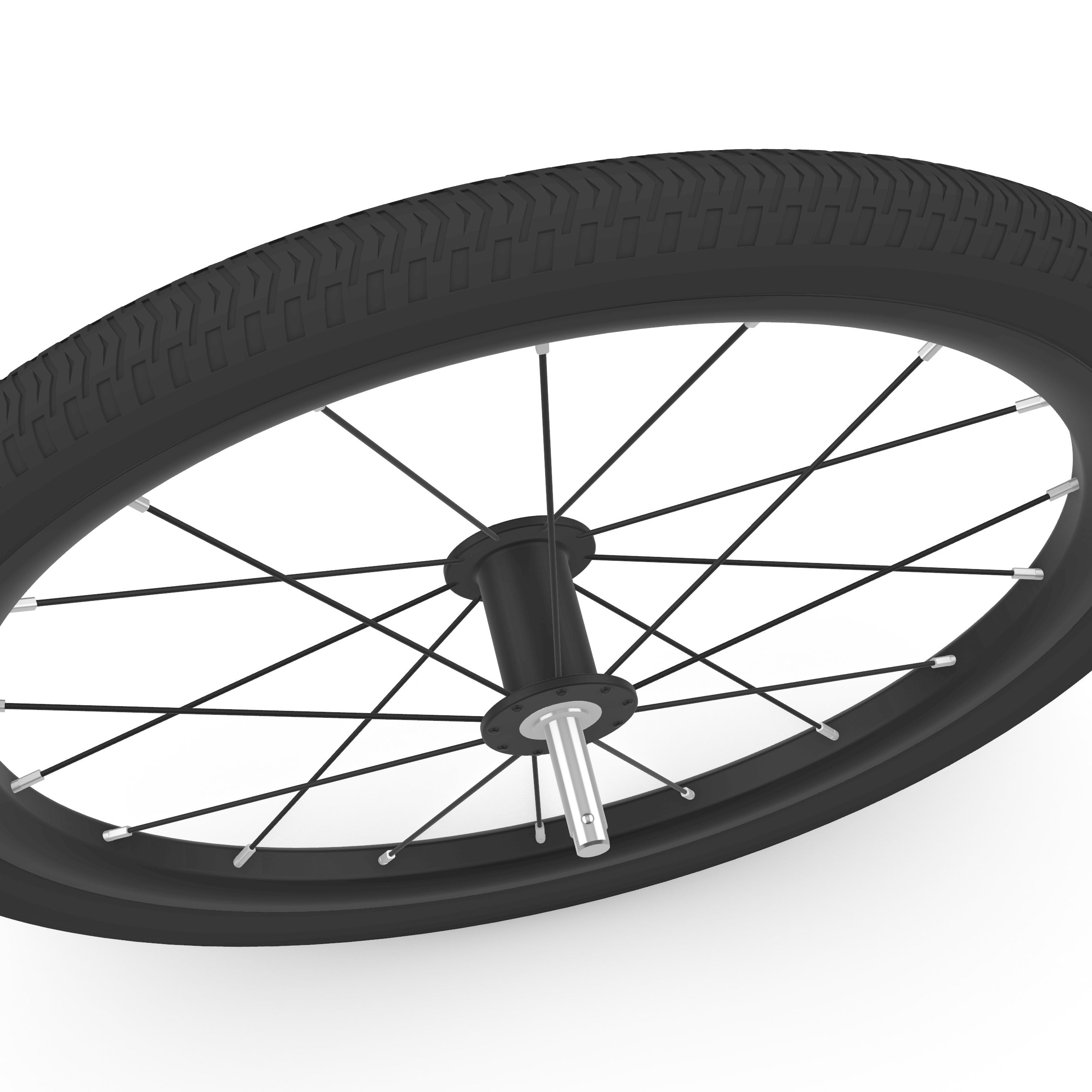 Reifenprofil von Fahrradanhänger-Laufrad 20 Zoll