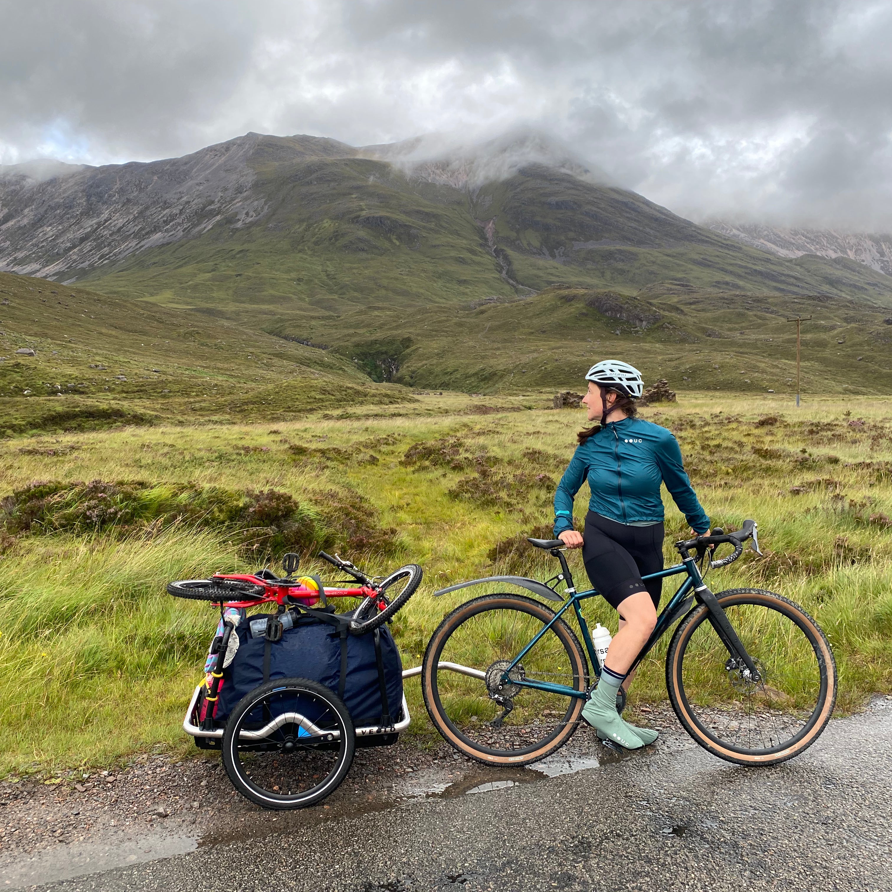 veolo lastenanhaenger Radtour in Schottland 3