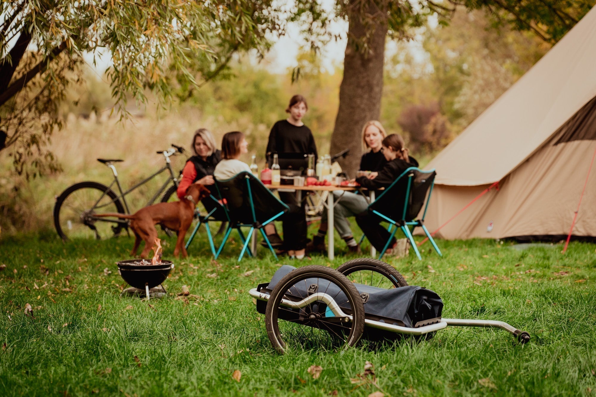 veolo-lastenanhänger-familienausflug