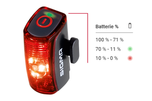 SIGMA Infinity LED Rücklicht für den Fahrradanhänger