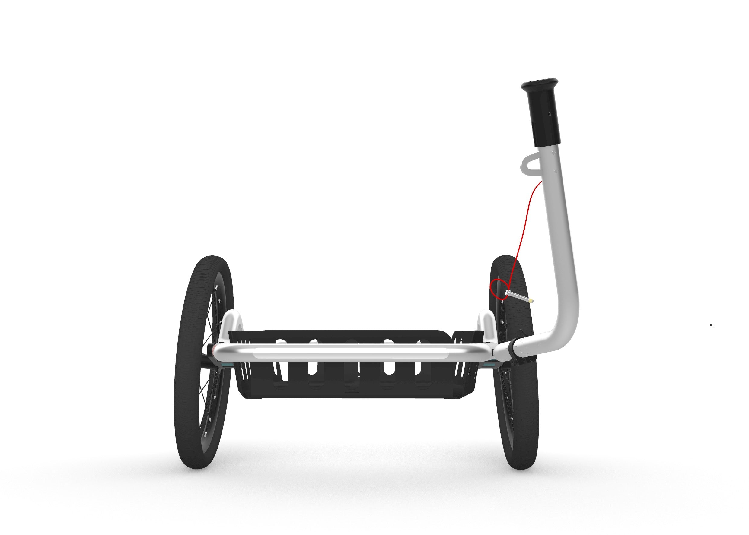 Drehdeichsel zum Handbetrieb Lastenanhaenger