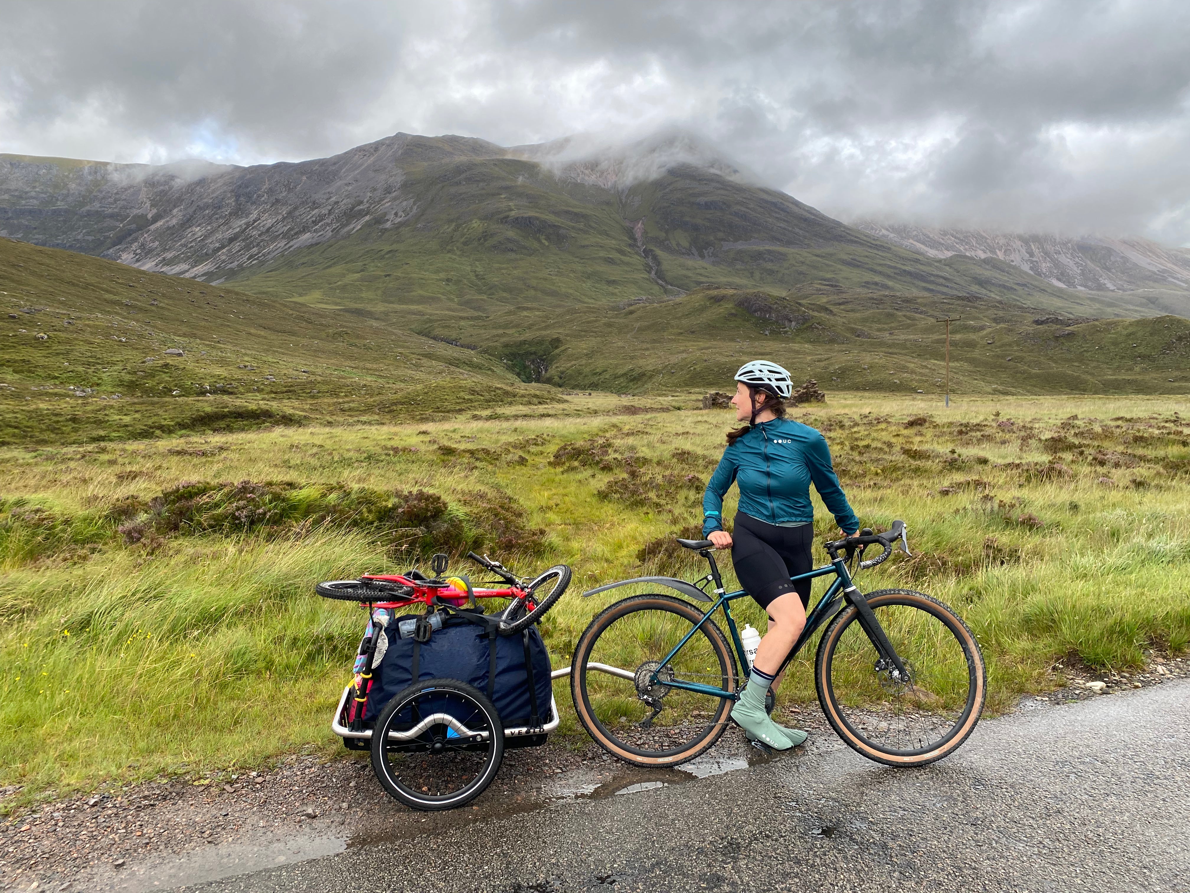 veolo lastenanhaenger Radtour in Schottland 3