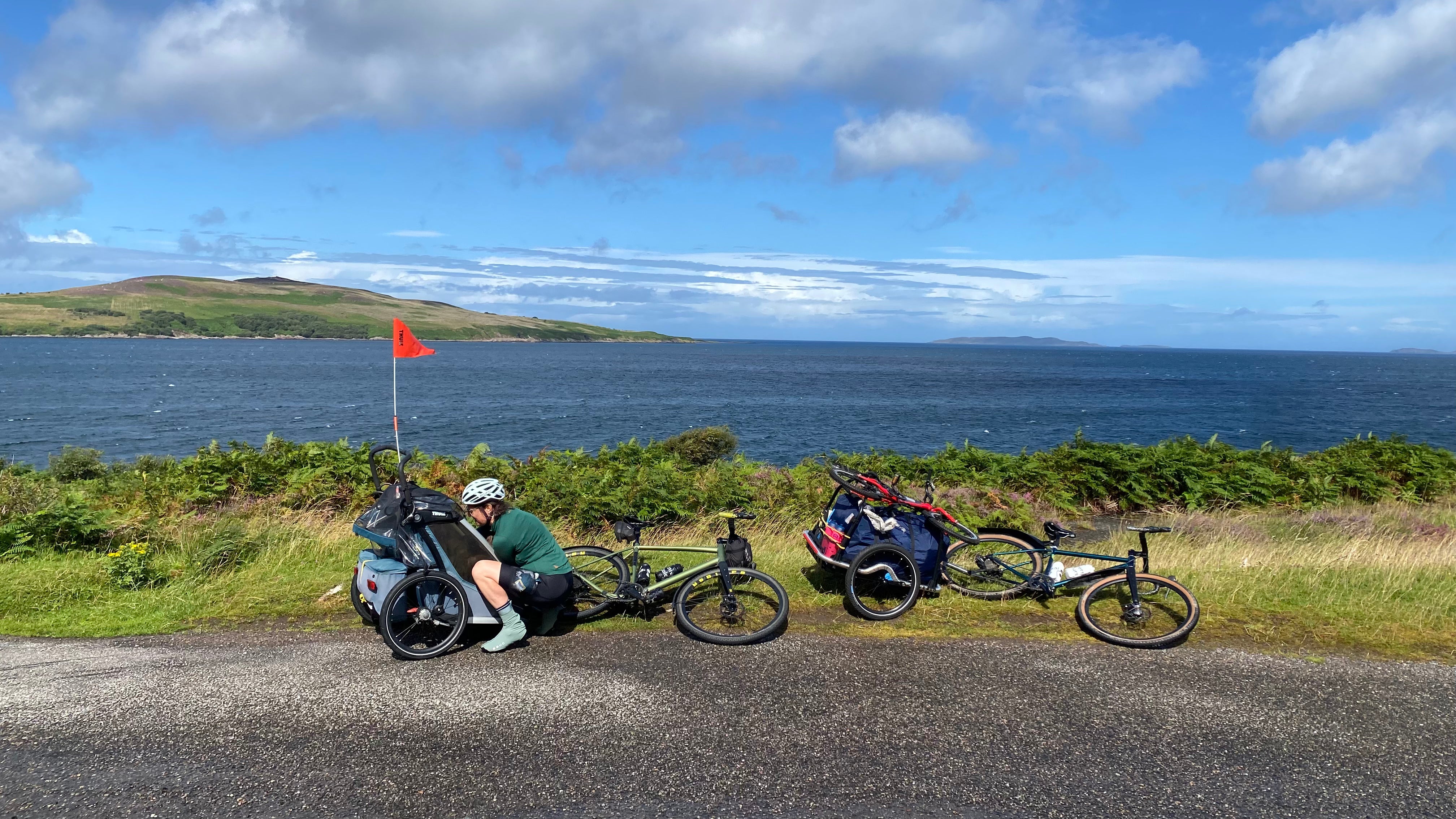 veolo lastenanhaenger Radtour in Schottland 6