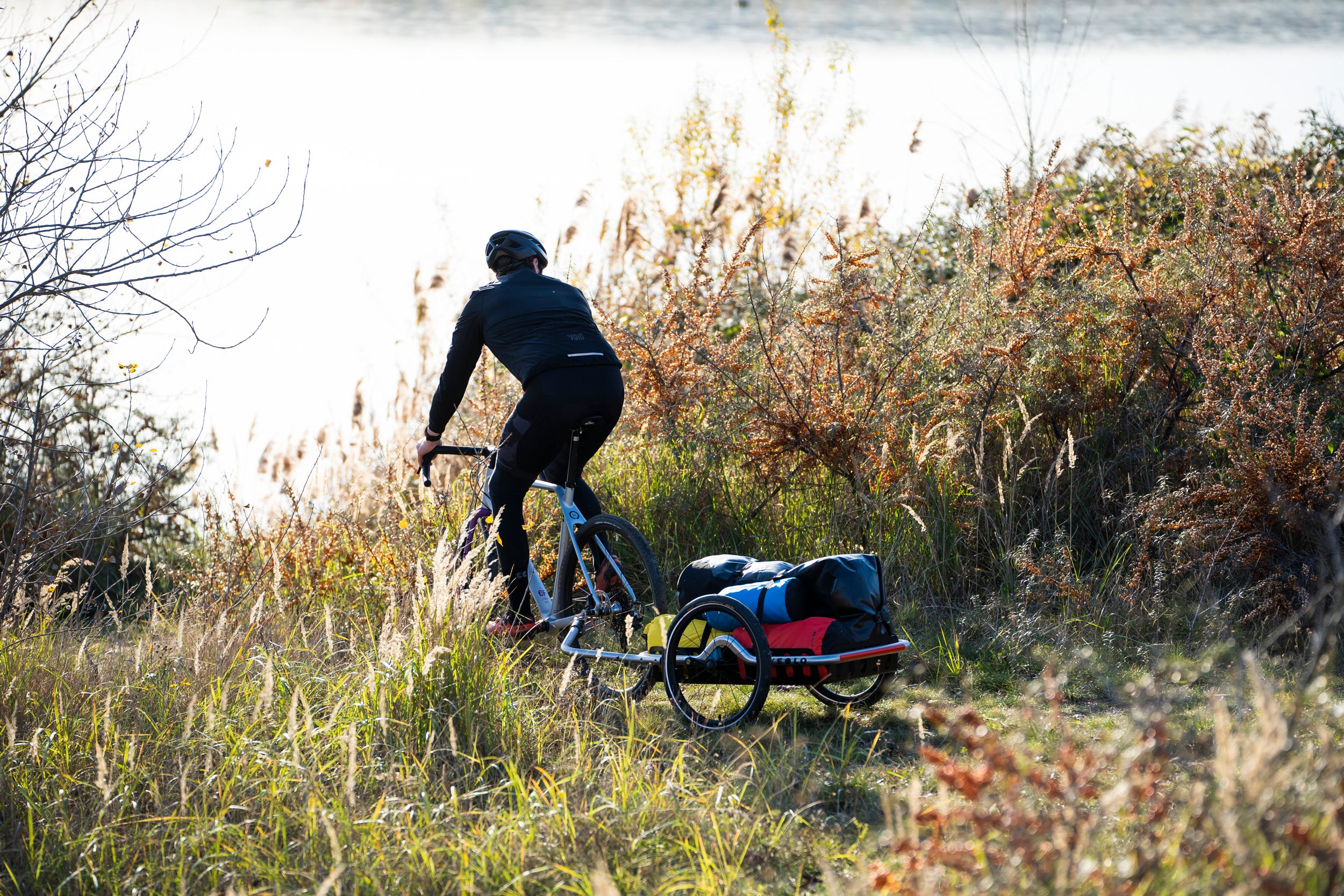 veolo micro adventure fahrradanhaenger